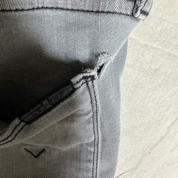 Hudson Jeans Women's Skinny Jeans Gray Size 28 - Picture 6 of 6